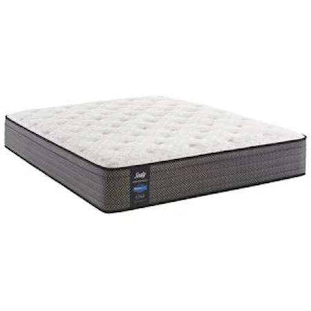 Queen 12" Cushion Firm Faux Pillow Top Pocketed Coil Mattress and Reflexion 4 Adjustable Power Base